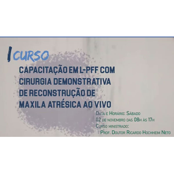 Curso Avançado em Fibrina e Células-Tronco